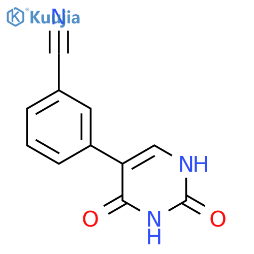 5-(3-Cyanophenyl)-(2,4)-dihydroxypyrimidine structure