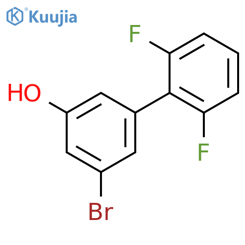 3-Bromo-5-(2,6-difluorophenyl)phenol structure