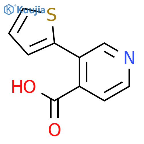 3-(Thiophen-2-YL)isonicotinic acid structure