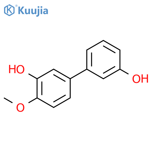 5-(3-Hydroxyphenyl)-2-methoxyphenol structure