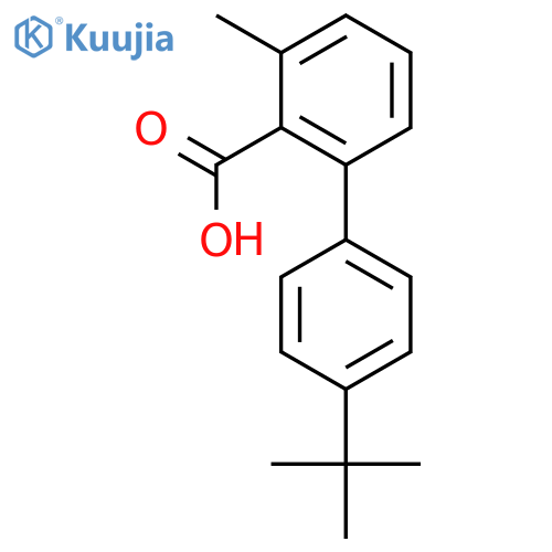 6-Methyl-2-(4-T-butylphenyl)benzoic acid structure