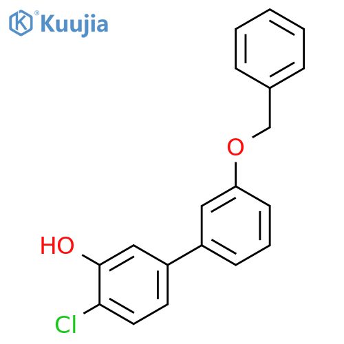 5-(3-Benzyloxyphenyl)-2-chlorophenol structure