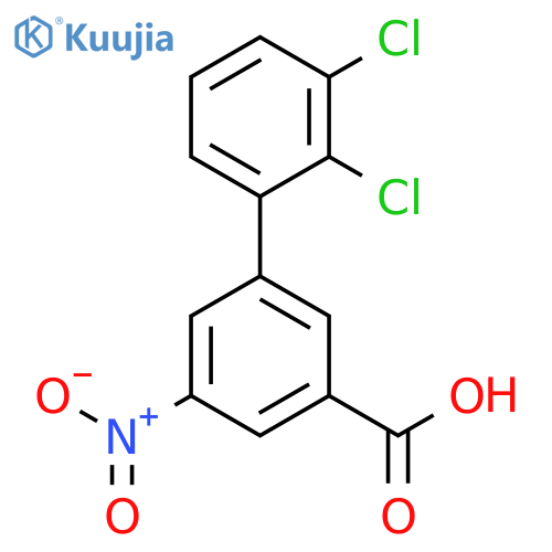 3-(2,3-Dichlorophenyl)-5-nitrobenzoic acid structure