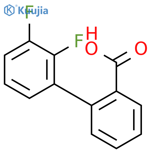 2-(2,3-difluorophenyl)benzoic Acid structure