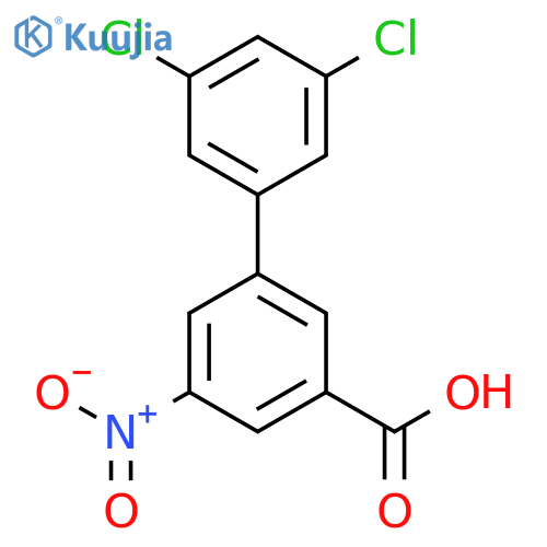 3-(3,5-Dichlorophenyl)-5-nitrobenzoic acid structure