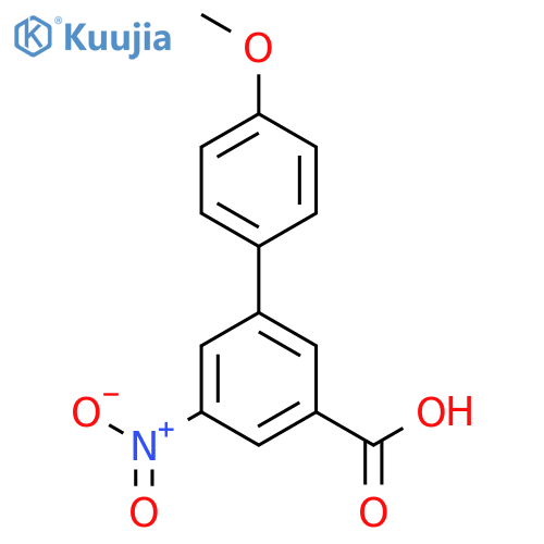 3-(4-METHOXYPHENYL)-5-NITROBENZOIC ACID structure
