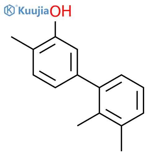 5-(2,3-Dimethylphenyl)-2-methylphenol structure