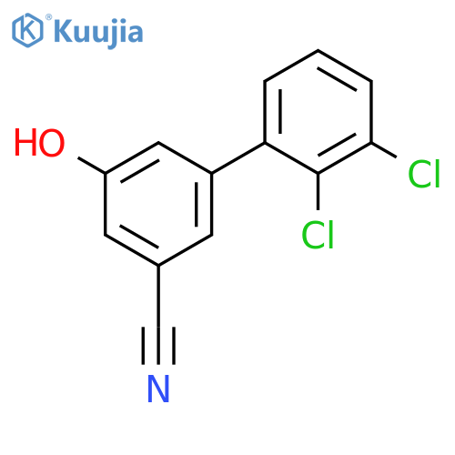 3-Cyano-5-(2,3-dichlorophenyl)phenol structure
