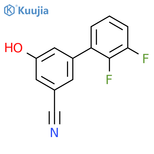 3-Cyano-5-(2,3-difluorophenyl)phenol structure