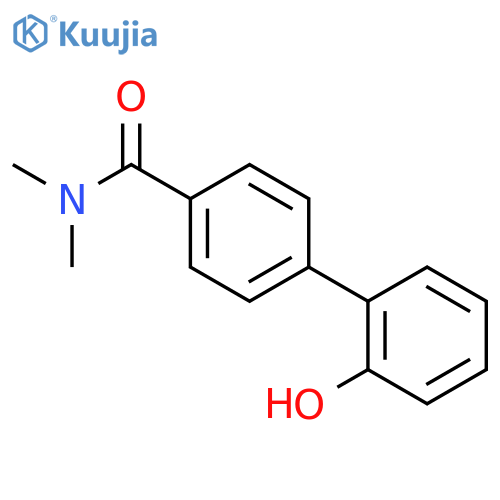 2-4-(N,N-Dimethylaminocarbonyl)phenylphenol structure