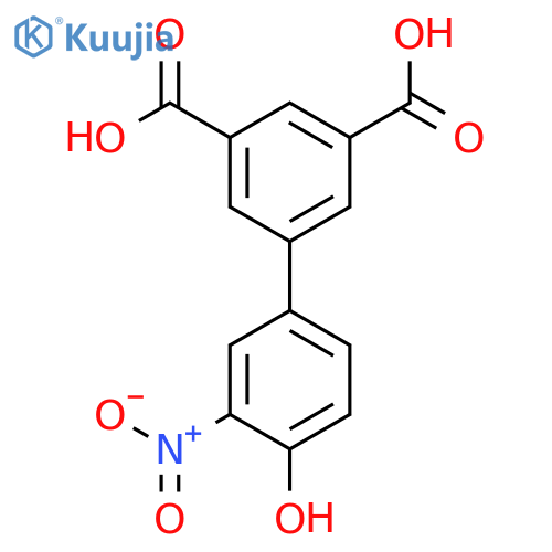 4-(3,5-Dicarboxyphenyl)-2-nitrophenol structure