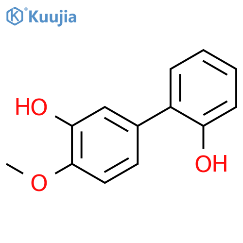 5-(2-Hydroxyphenyl)-2-methoxyphenol structure