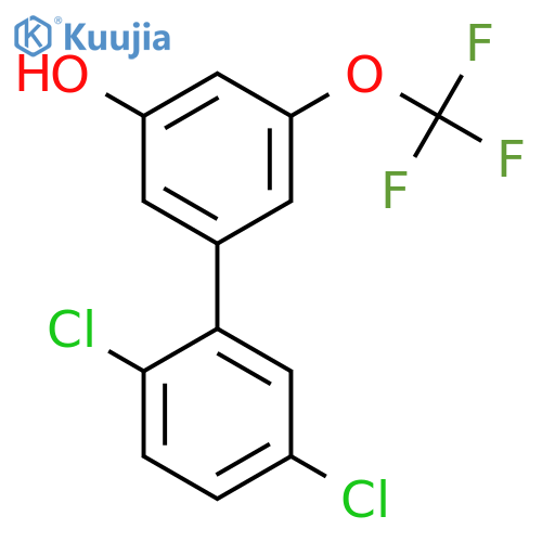 5-(2,5-Dichlorophenyl)-3-trifluoromethoxyphenol structure