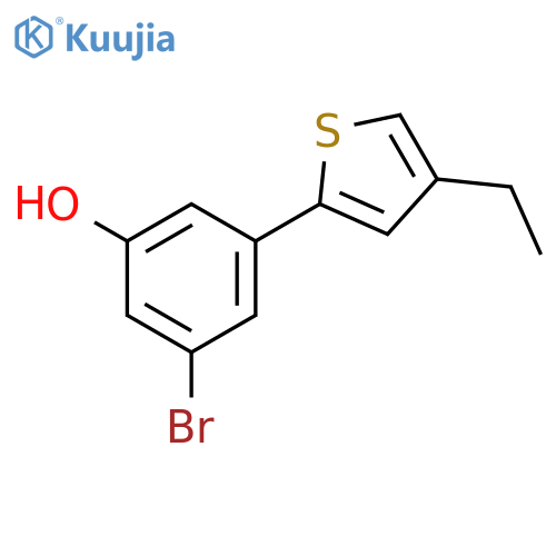 3-Bromo-5-(4-ethylthiophenyl)phenol structure