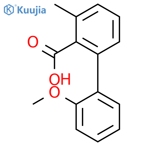 2-(2-Methoxyphenyl)-6-methylbenzoic acid structure