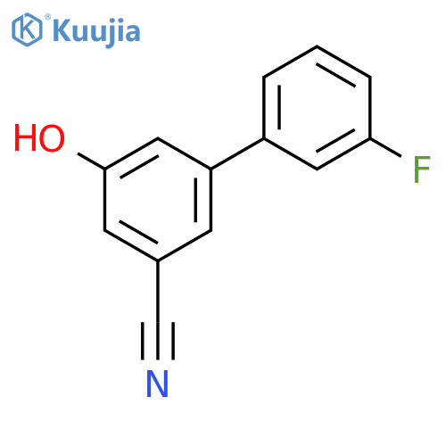 3-Cyano-5-(3-fluorophenyl)phenol structure