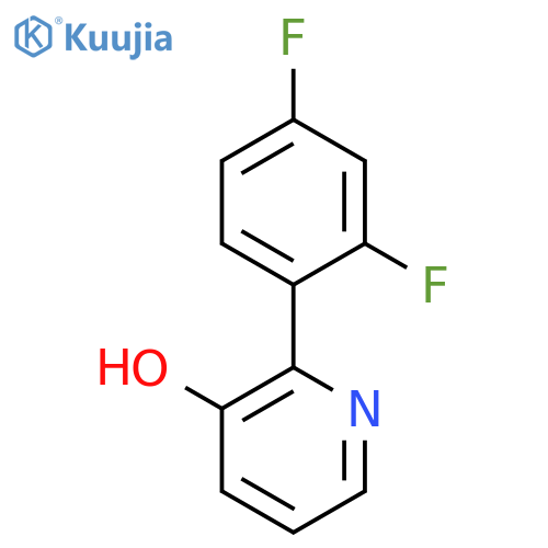 2-(2,4-Difluorophenyl)pyridin-3-ol structure