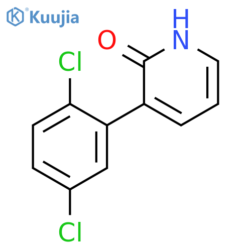 3-(2,5-Dichlorophenyl)pyridin-2(1H)-one structure
