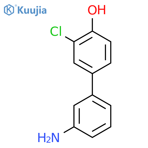 4-(3-Aminophenyl)-2-chlorophenol structure
