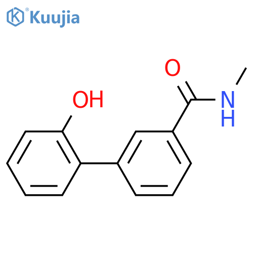 2-3-(N-Methylaminocarbonyl)phenylphenol structure
