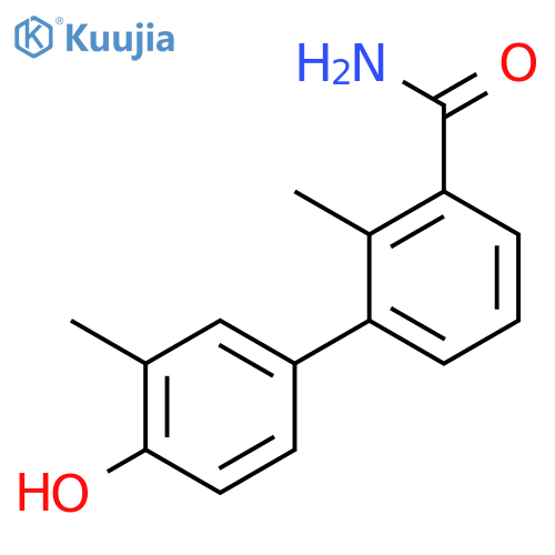 3-(4-hydroxy-3-methylphenyl)-n-methylbenzamide structure