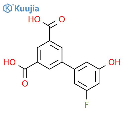 5-(3,5-Dicarboxyphenyl)-3-fluorophenol structure