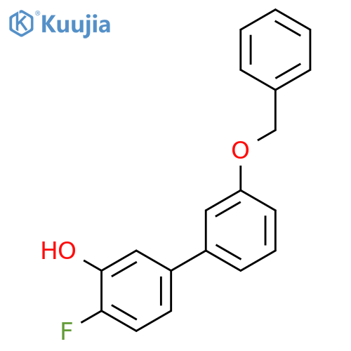 5-(3-Benzyloxyphenyl)-2-fluorophenol structure