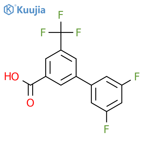 3-(3,5-Difluorophenyl)-5-trifluoromethylbenzoic acid structure