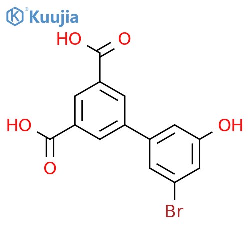 3-Bromo-5-(3,5-dicarboxyphenyl)phenol structure