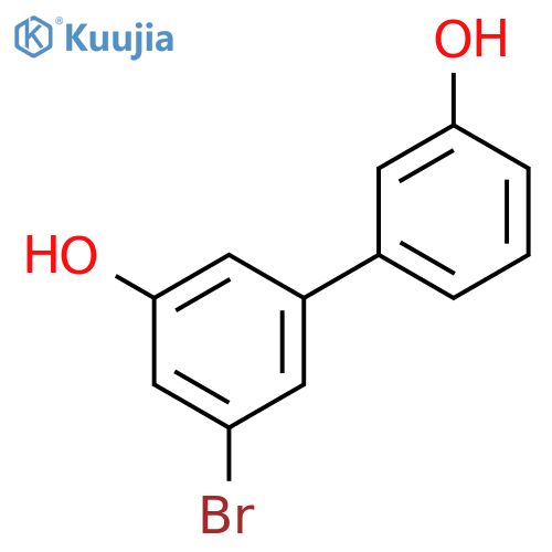 3-Bromo-5-(3-hydroxyphenyl)phenol structure