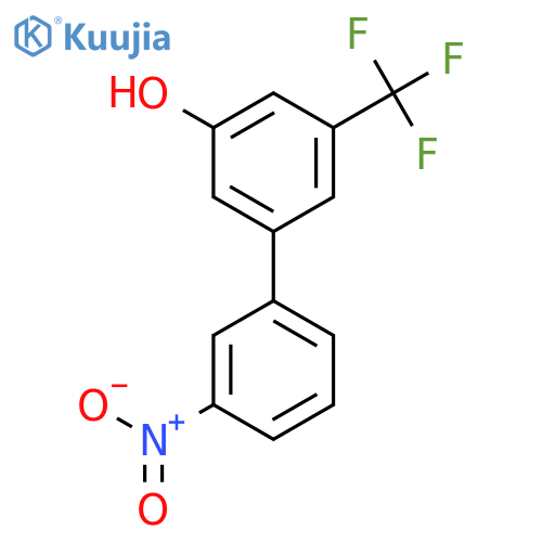 5-(3-Nitrophenyl)-3-trifluoromethylphenol structure
