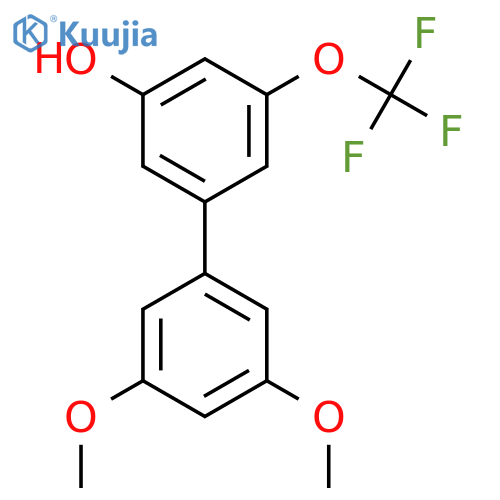 5-(3,5-Dimethoxyphenyl)-3-trifluoromethoxyphenol structure