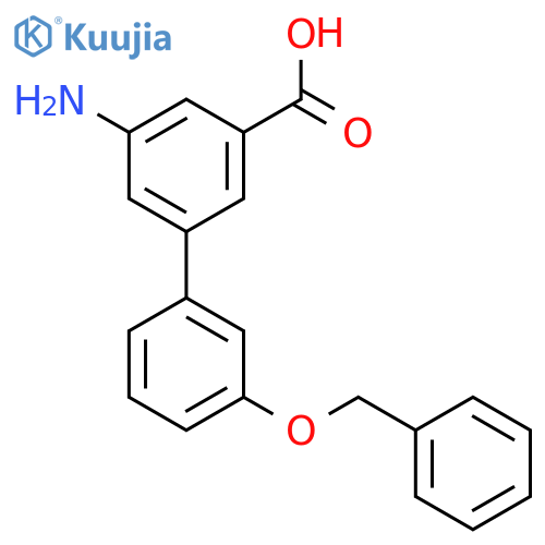 3-Amino-5-(3-benzyloxyphenyl)benzoic acid structure