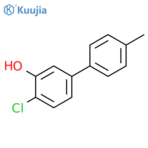 2-Chloro-5-(4-methylphenyl)phenol structure