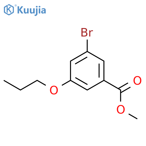 Methyl 3-bromo-5-propoxybenzoate structure