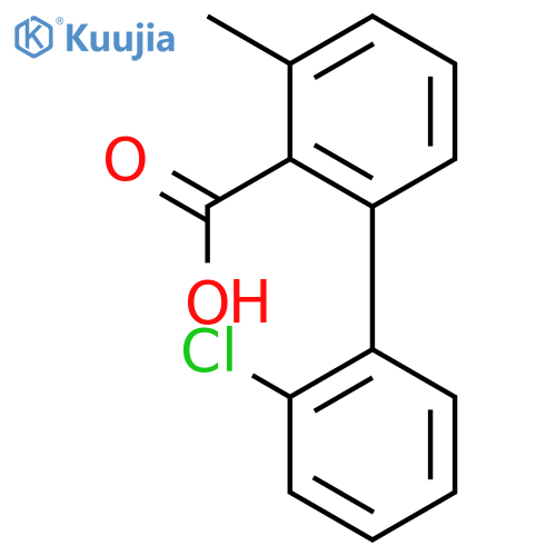 2-(2-chlorophenyl)-6-methylbenzoic Acid structure