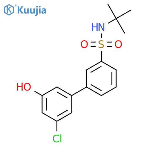 5-(3-t-Butylsulfamoylphenyl)-3-chlorophenol structure
