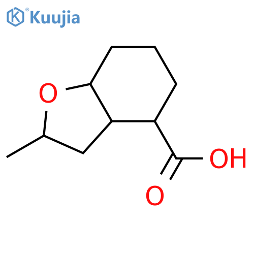 4-Benzofurancarboxylic acid, octahydro-2-methyl- structure