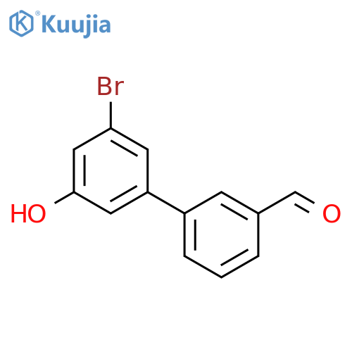 3-Bromo-5-(3-formylphenyl)phenol structure