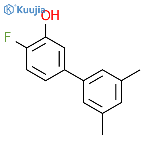 5-(3,5-Dimethylphenyl)-2-fluorophenol structure