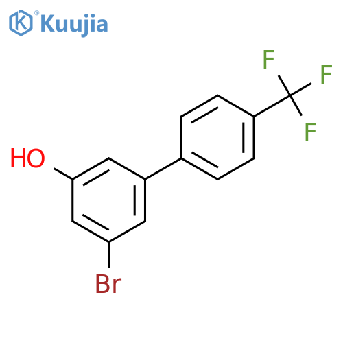 3-Bromo-5-(4-trifluoromethylphenyl)phenol structure