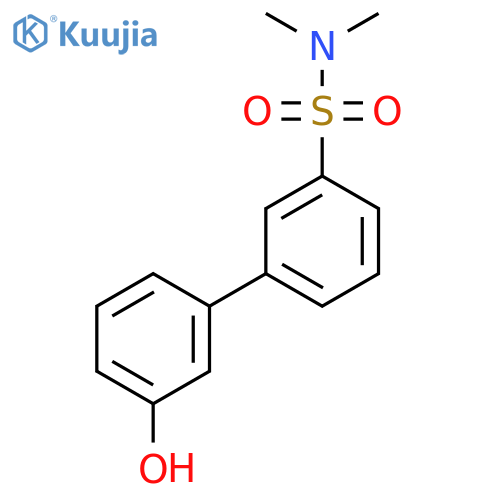 3-(3-N,N-Dimethylsulfamoylphenyl)phenol structure