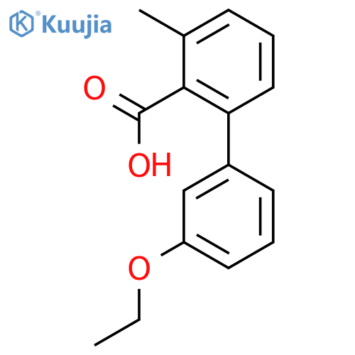 2-(3-ethoxyphenyl)-6-methylbenzoic Acid structure
