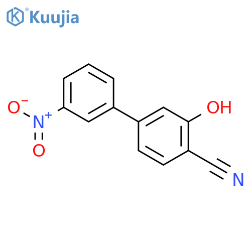 2-Cyano-5-(3-nitrophenyl)phenol structure