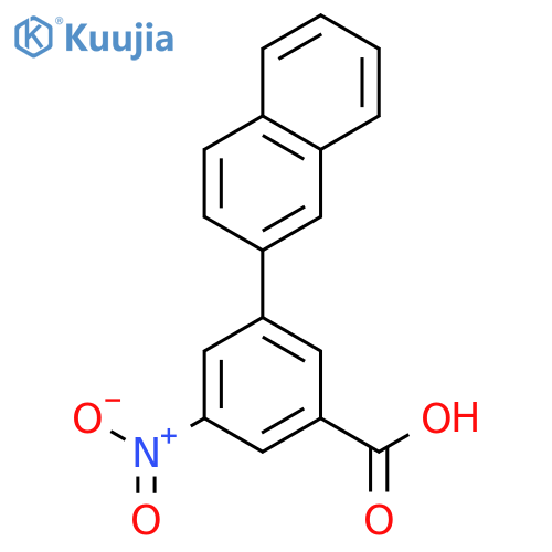 3-(Naphthalen-2-YL)-5-nitrobenzoic acid structure