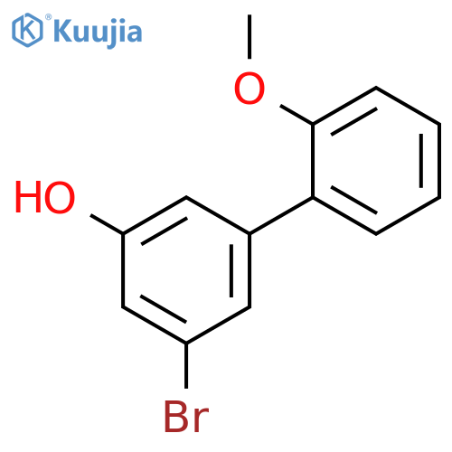 3-Bromo-5-(2-methoxyphenyl)phenol structure