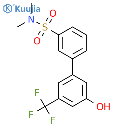 5-(3-N,N-Dimethylsulfamoylphenyl)-3-trifluoromethylphenol structure