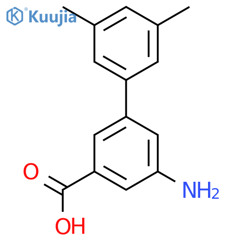 3-amino-5-(3,5-dimethylphenyl)benzoic Acid structure