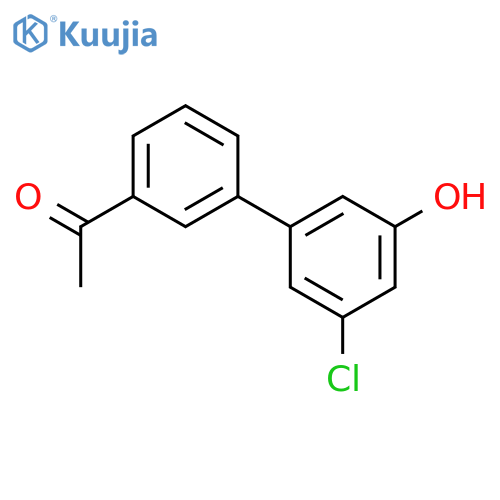 5-(3-Acetylphenyl)-3-chlorophenol structure