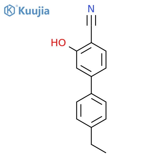 2-Cyano-5-(4-ethylphenyl)phenol structure